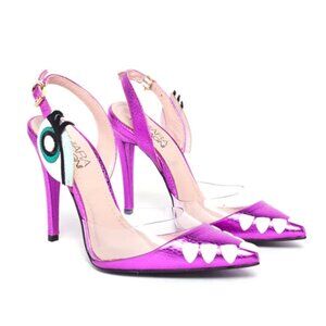 Chiara Ferragni Purple Heels